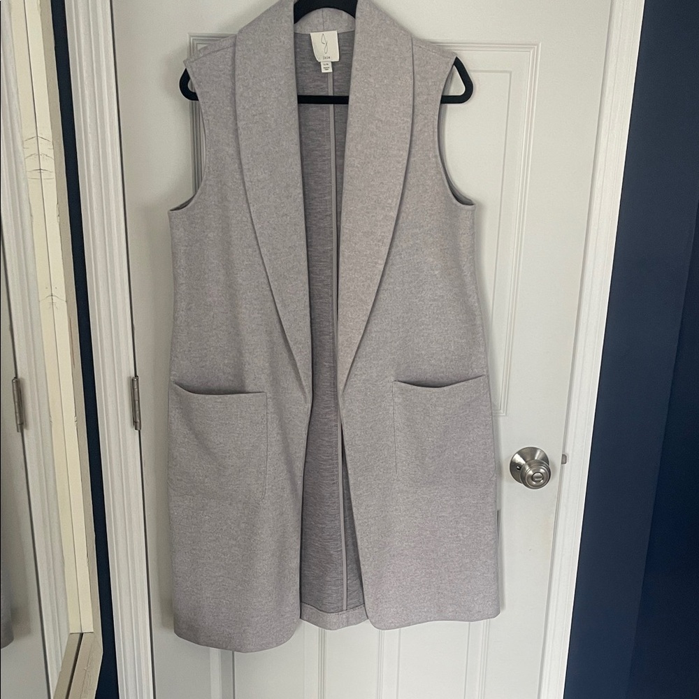 Joie Light Gray Sleeveless Vest